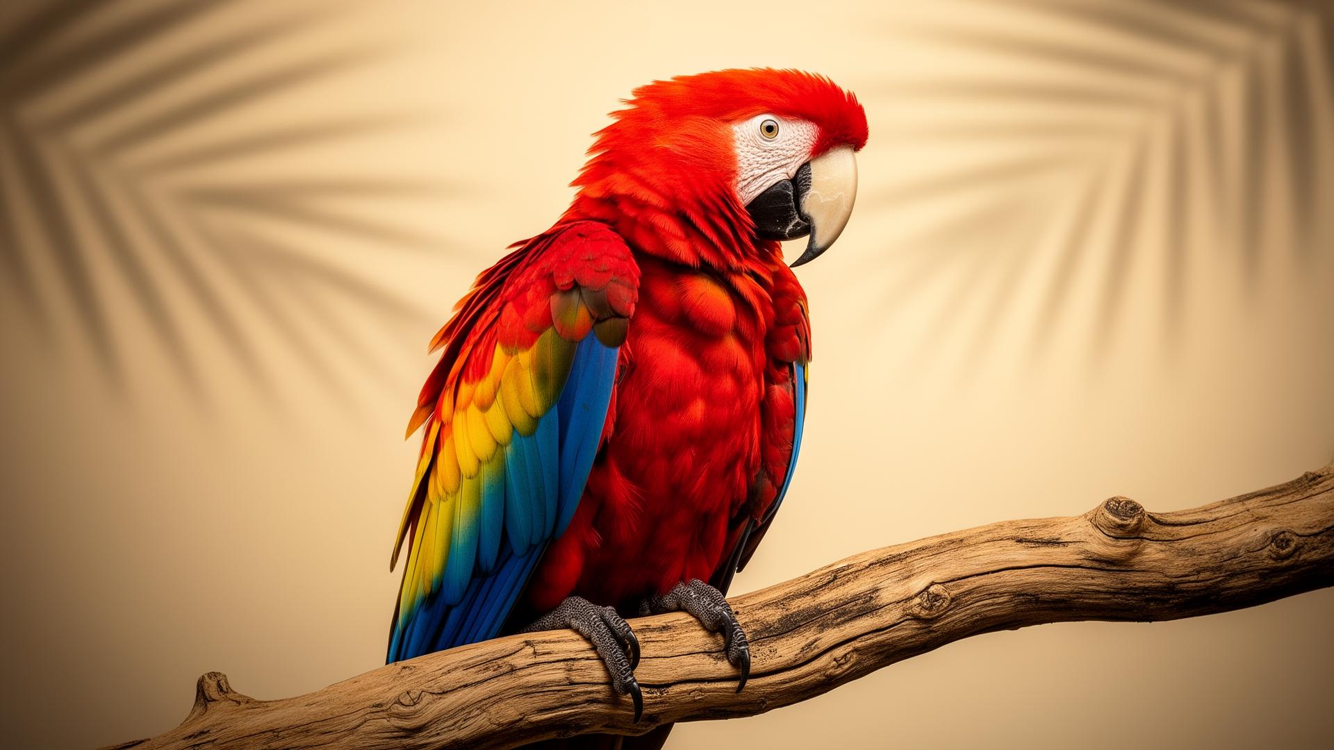 Scarlet Macaw - Birdman Saviary